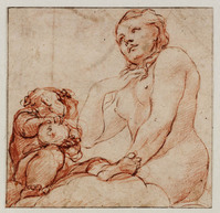 A+ 067
<br/>
Eva en een putto met een appel
<br/>
<em>Correggio, Antonio (Allegri) (1489-1534)</em>